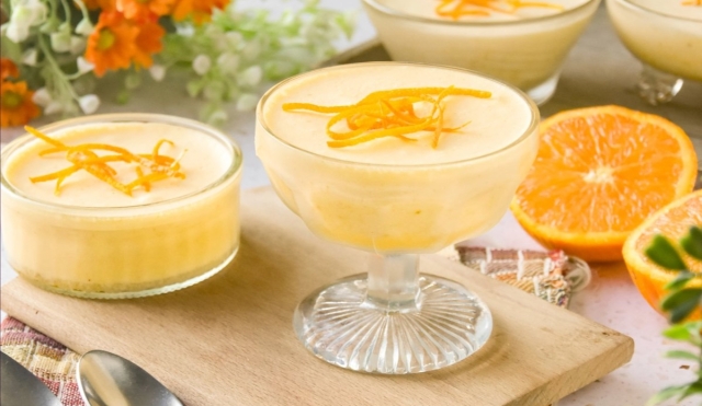 ¿Antojo de postre? Te compartimos la receta de mousse de naranja tienes que probar