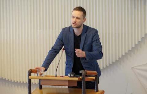 Jens-Frederik Nielsen, primer ministro de Groenlandia.