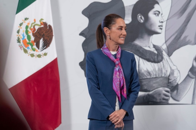 &#039;Nos dio gusto verlo&#039;: Sheinbaum celebra reaparición de AMLO en elección judicial