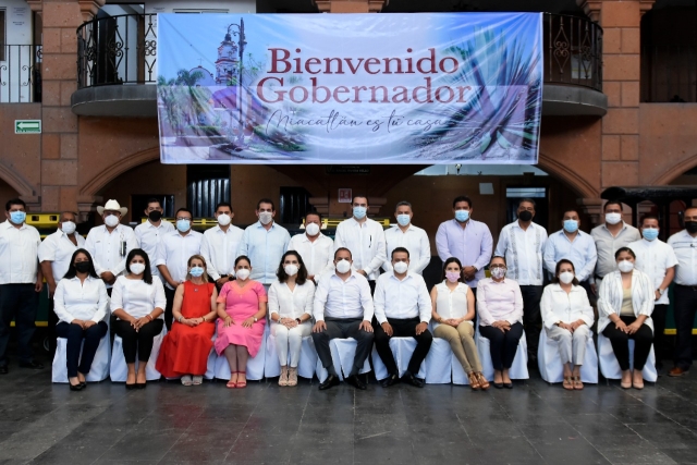 Gobierno de Morelos acuerda con Ayuntamiento de Miacatlán acciones conjuntas para cumplir peticiones de la ciudadanía