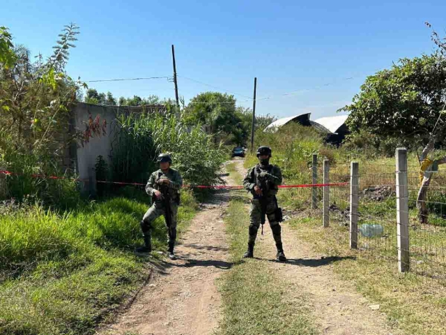   El cuerpo fue encontrado en un camino de terracería.