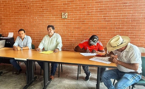 Firman convenio para garantizar suministro de agua en Xochicalco