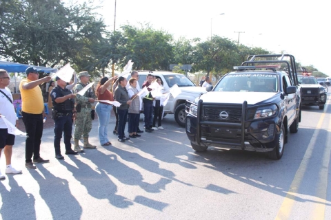 Autoridades dieron el banderazo de inicio a los operativos.