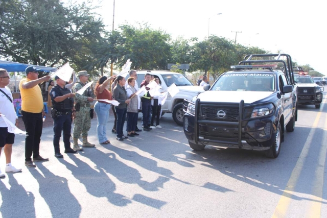 Autoridades dieron el banderazo de inicio a los operativos.
