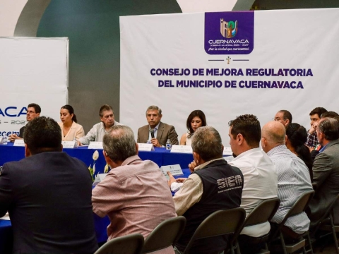 Instala Cuernavaca su Consejo de Mejora Regulatoria