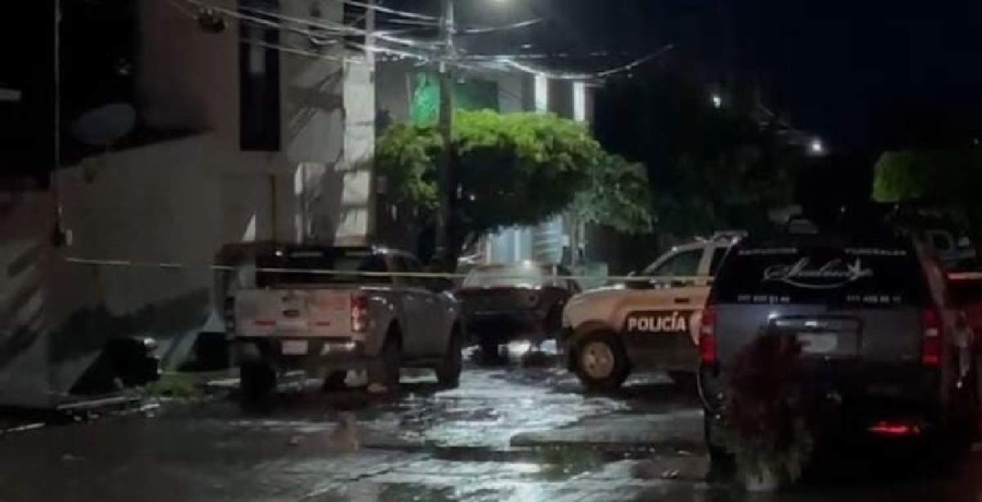 Habitantes de la zona refirieron que hace unas semanas hubo una balacera en la misma casa.