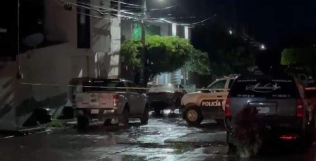 Habitantes de la zona refirieron que hace unas semanas hubo una balacera en la misma casa.