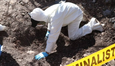 Encuentran una osamenta en Tlaquiltenango