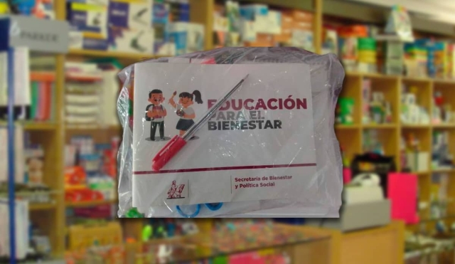Afecta a papelerías locales entrega de paquetes escolares por parte de gobiernos