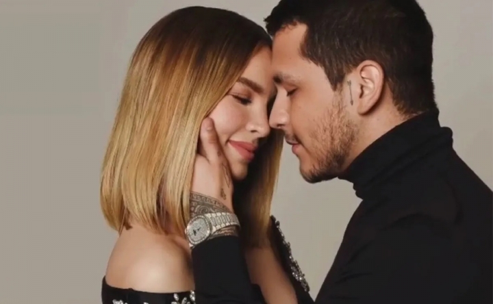 Belinda y Christian Nodal celebran su primer aniversario de novios