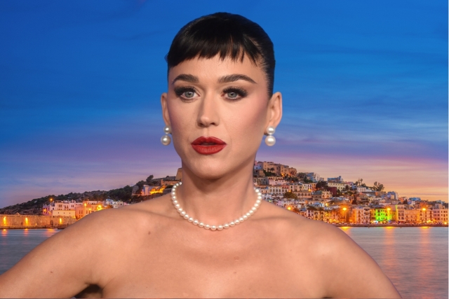 Katy Perry paga fuerte multa por grabar en zona protegida de Ibiza
