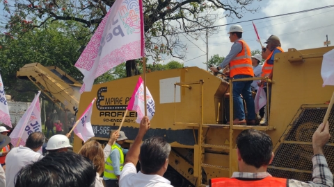 Inician trabajos de rehabilitación en avenida de las Fuentes, en Jiutepec