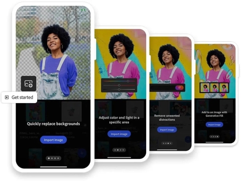 Adobe Lanza la App de Photoshop para iPhone con Herramientas Clave de Diseño