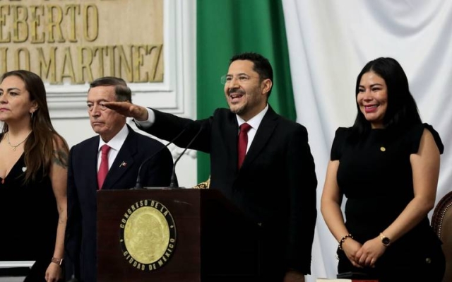 Martí Batres es oficialmente el nuevo jefe de gobierno de la Ciudad de México