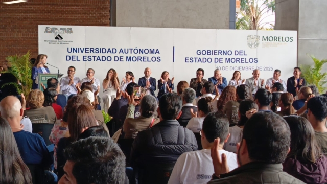 Autoriza presidenta Claudia Sheinbaum recurso de 270 mdp para pago de aguinaldos en UAEM, anuncia gobernadora de Morelos