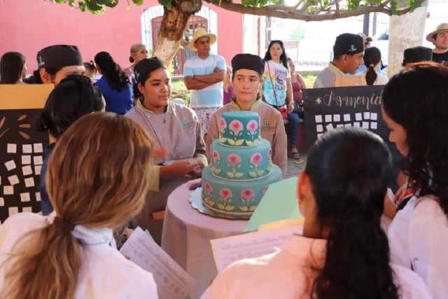 Se mostró la labor de los alumnos pero también de los chefs que imparten clases.