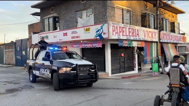   Cuando los policías llegaron, el agraviado ya había ido en busca de ayuda.