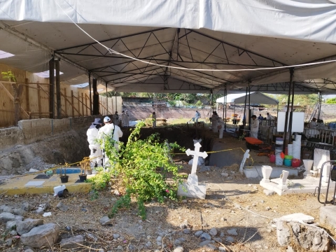 Realizan preparativos para inicio de quinta etapa de exhumaci&oacute;n en pante&oacute;n Pedro Amaro, en Jojutla