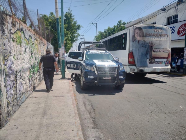 Cuando llegaron los policías, el agraviado ya no estaba en el lugar del ataque.