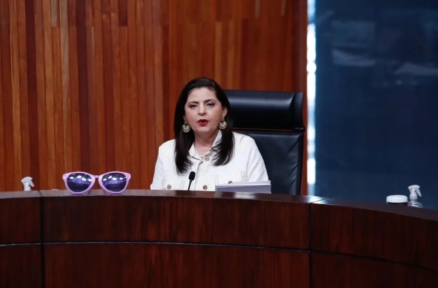 Magistrada presidenta Mónica Soto.