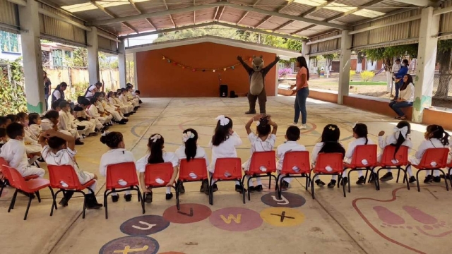 Hasta ahora las acciones se han llevado a jardines de niños.