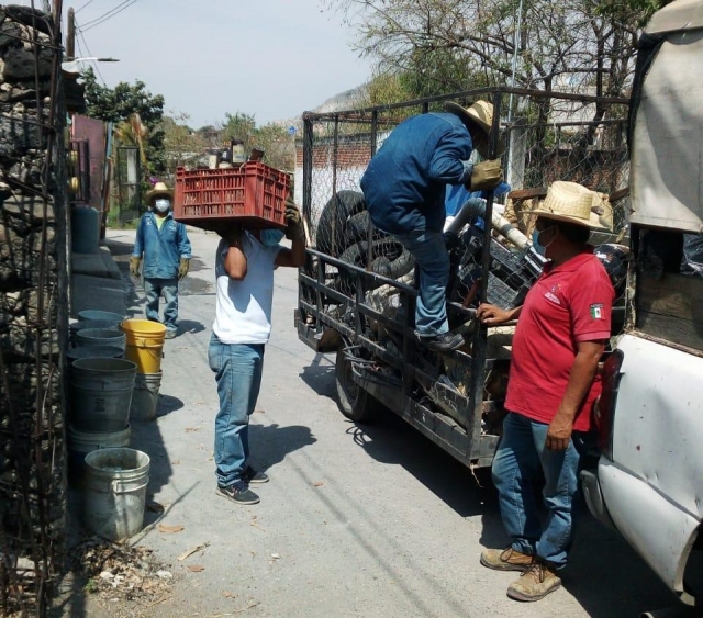 Continúan acciones para prevenir transmisión de dengue, zika y chikungunya en Jiutepec