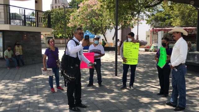 Los inconformes alertaron acerca de elección de candidatos afines al actual gobierno municipal. 