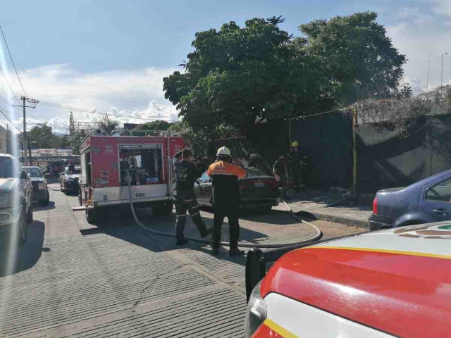 El siniestro fue controlado por personal del municipio.