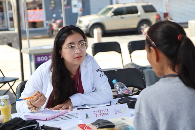 Jornada de la caravana de la salud en Tejalpa