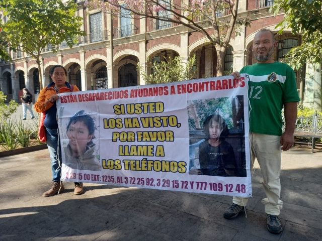 Imploran padres continuar la búsqueda de menores desaparecidos