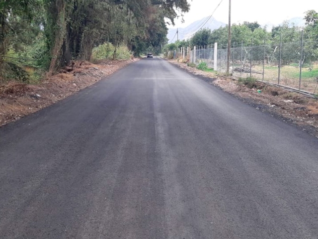 Culminan trabajos de reconstrucción en el tramo Hueyapan-Tetela del Volcán