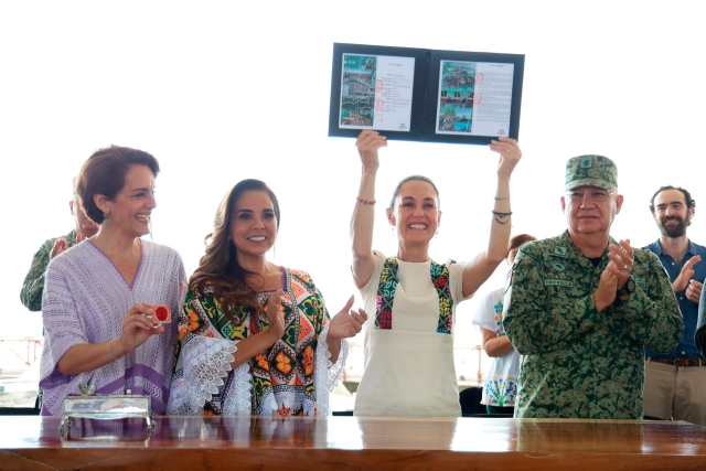 Claudia Sheinbaum inaugura los tramos 6 y 7 del Tren Maya