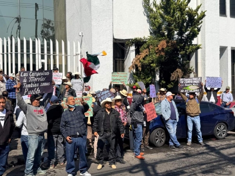 Protestan productores de ma&iacute;z ante &ldquo;Alimentaci&oacute;n para el Bienestar&rdquo;