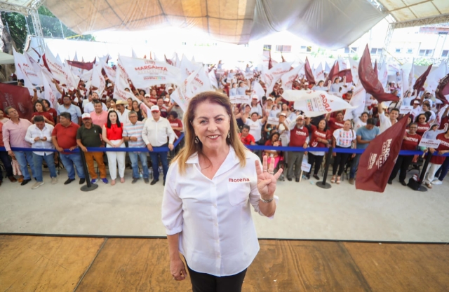 &#039;No seré la continuidad del gobierno, vamos a transformar Morelos entre todas y todos&#039;: Margarita González