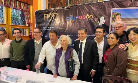 Abre la FILCO 2025 en Coyoacán, un homenaje a la literatura y la cultura