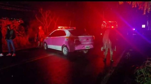 La mujer y el hombre murieron en la escena del crimen.