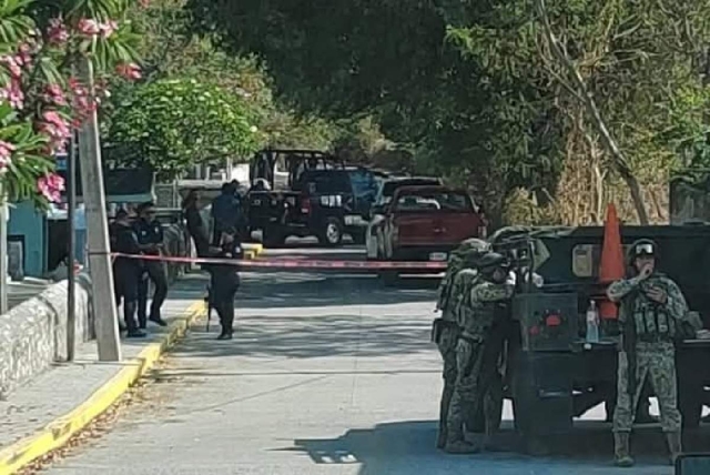 La v&iacute;ctima fue atacada a unos pasos del pante&oacute;n municipal.