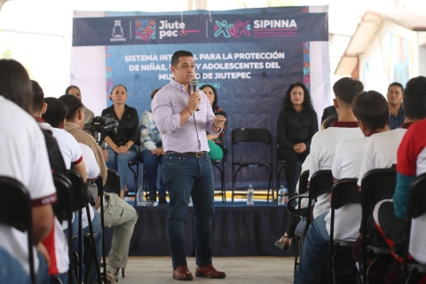 Trabaja Jiutepec por el rescate de principios y valores en la juventud