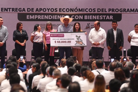 Consolida Gobierno de Morelos economía social y solidaria con histórica entrega que supera los 26 millones de pesos