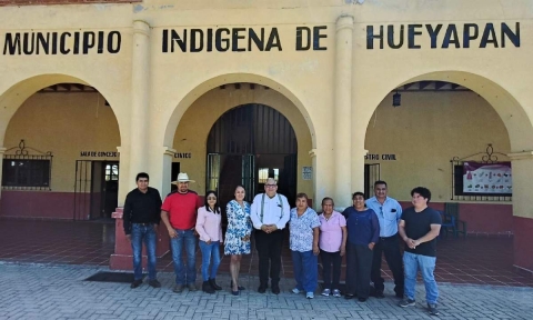 Formalizan alianza Concejo municipal de Hueyapan y Liconsa
