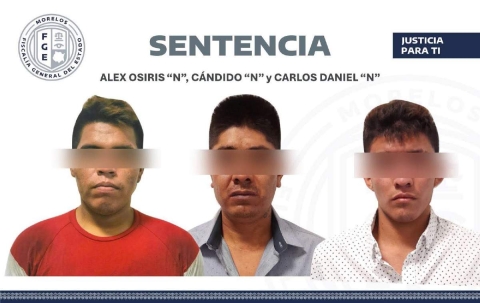 Dan 50 años de prisión a tres secuestradores