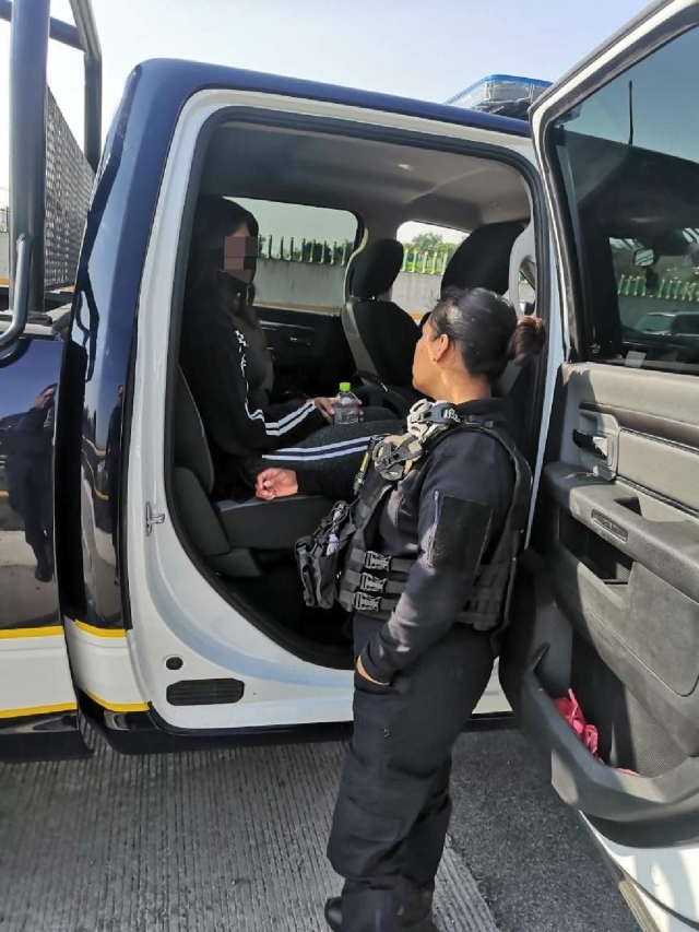 La mujer quedó a resguardo de un familiar.