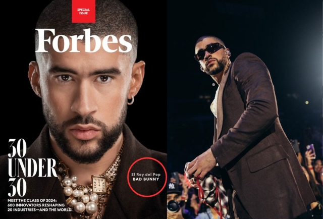 Forbes proclama a Bad Bunny el &#039;Nuevo Rey del Pop&#039; y desata polémica en redes