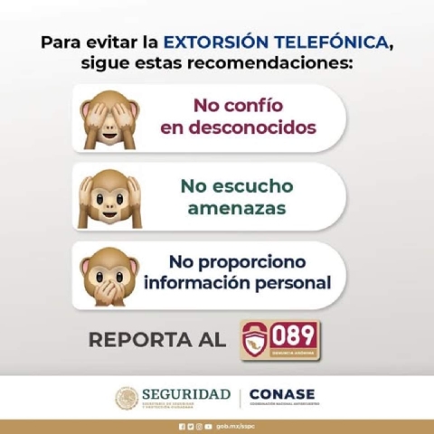 El gobierno ubic&oacute; los n&uacute;meros de donde salen las extorsiones del falso funcionario y recomend&oacute; no caer en el enga&ntilde;o.