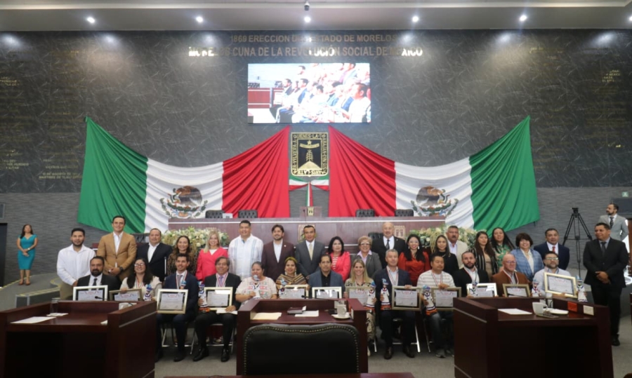 Entrega Congreso de Morelos el Reconocimiento al Mérito Turístico 'Primavera' 2025