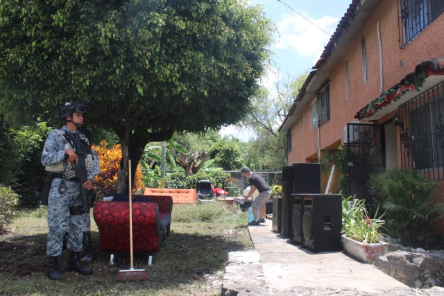 Activan plan DN-III-E en La Joya tras afectaciones por lluvias en Jiutepec