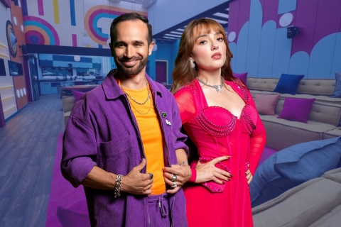 Elaine Haro cambia de cuarto con Guana en La Casa de los Famosos México