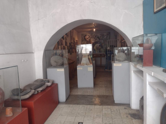 En el museo hay una sección dedicada a la arqueología.