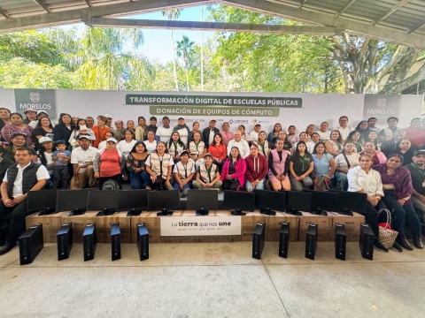 Impulsa Gobierno de Morelos la transformación digital en escuelas públicas