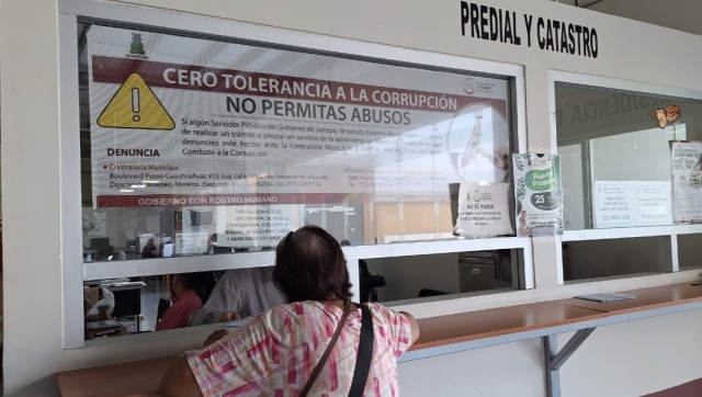 Ofrece Gobierno de Jiutepec descuentos del 100% en recargos en el impuesto predial